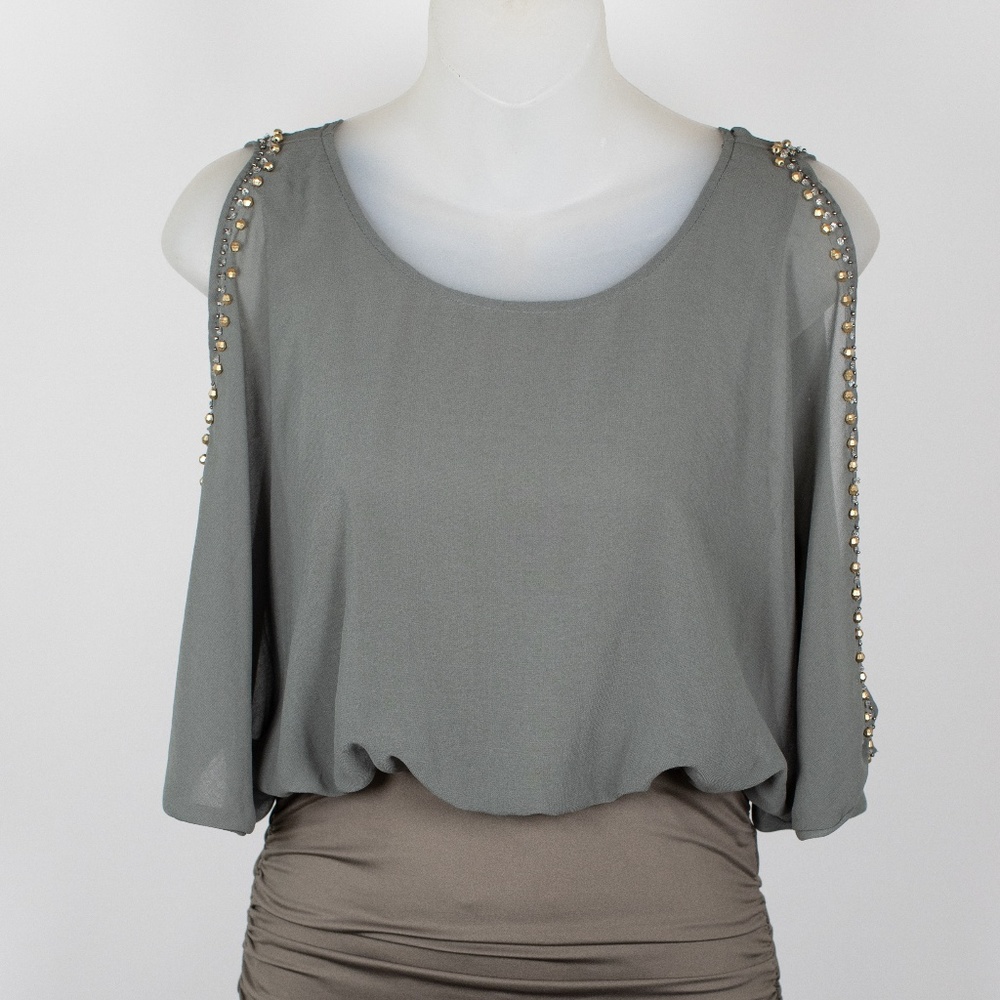 Green Embellished Dress